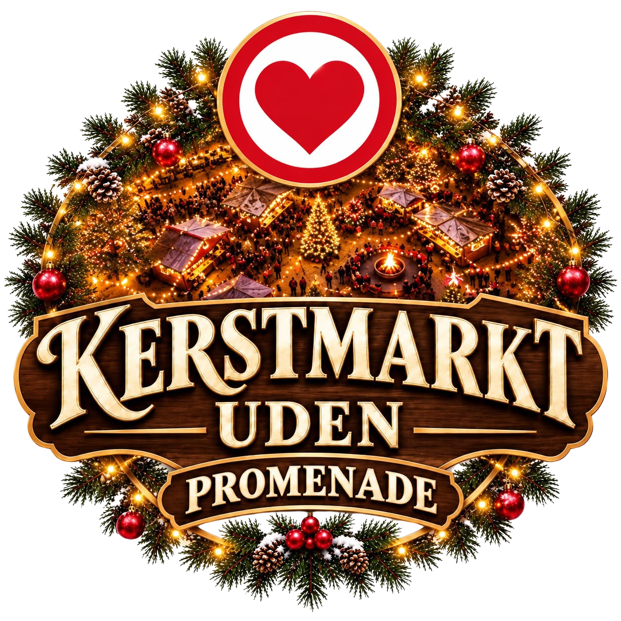 Kerstmarkt Uden Promenade